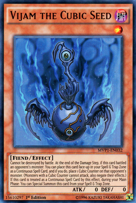 Vijam the Cubic Seed [MVP1-EN032] Ultra Rare 