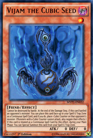 Vijam the Cubic Seed [MVP1-EN032] Ultra Rare 