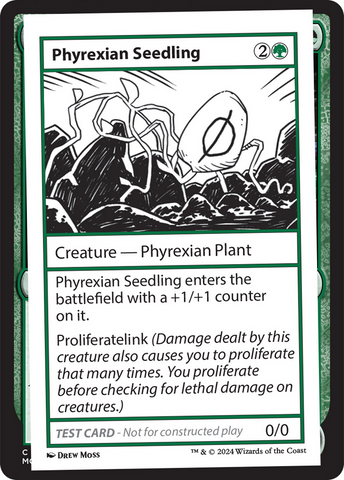 Phyrexian Seedling [Mystery Booster 2 Playtest Cards] 