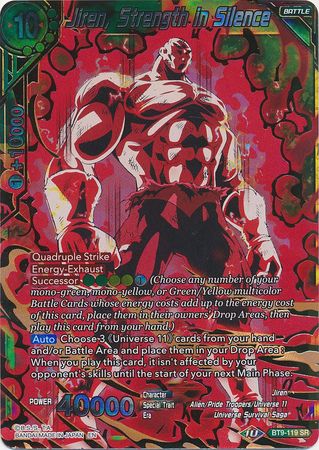 Jiren, Strength in Silence (BT9-119) [Universal Onslaught] 