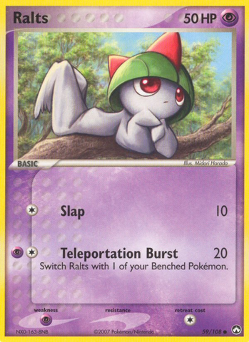 Ralts (59/108) [EX: Power Keepers] 