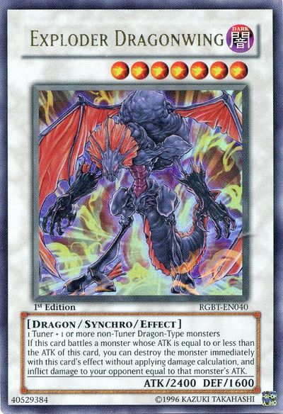 Exploder Dragonwing [RGBT-EN040] Ultra Rare 