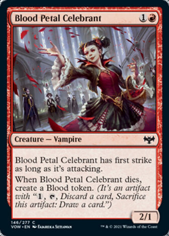 Blood Petal Celebrant [Innistrad: Crimson Vow] 