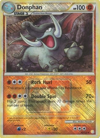 Donphan (40/123) (League Promo) [HeartGold &amp; SoulSilver: Base Set] 