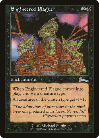 Engineered Plague [Urza's Legacy] 