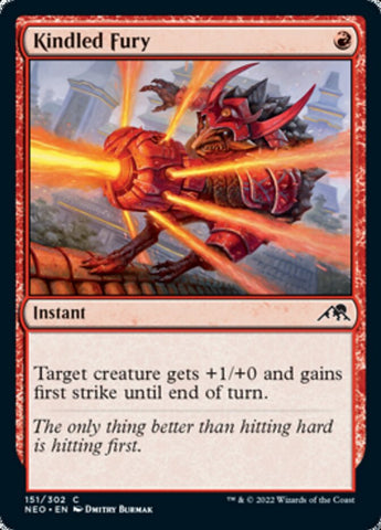 Kindled Fury [Kamigawa: Neon Dynasty] 