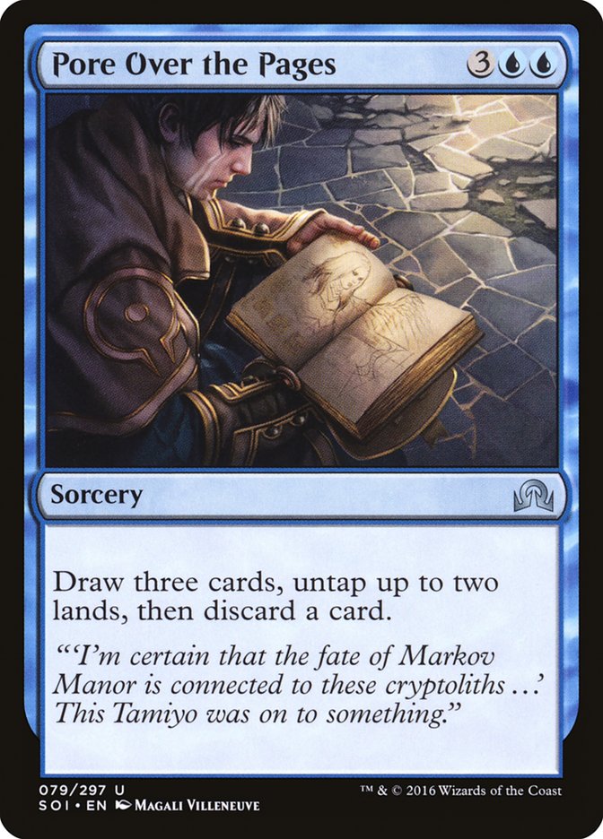 Pore ​​Over the Pages [Shadows over Innistrad] 
