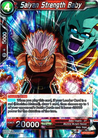 Saiyan Strength Baby (BT4-017) [Colossal Warfare]