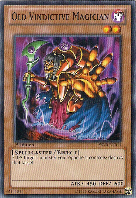 Old Vindictive Magician [YSYR-EN014] Common 