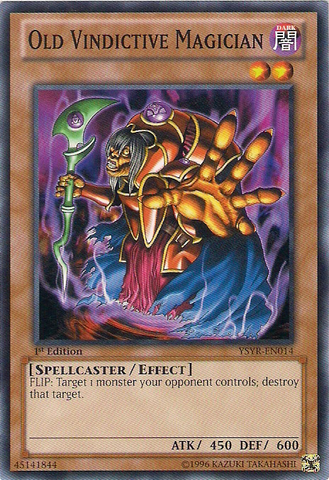 Old Vindictive Magician [YSYR-EN014] Common 