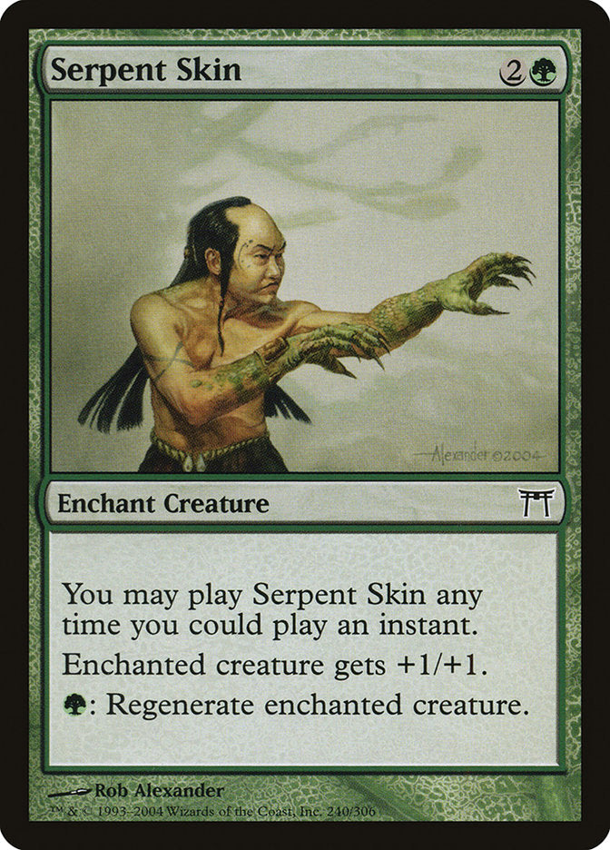 Serpent Skin [Champions of Kamigawa] 