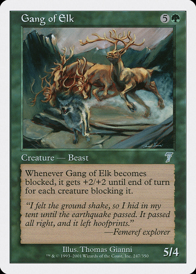 Gang of Elk [Seventh Edition] 