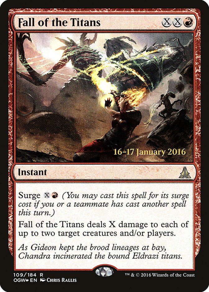 Fall of the Titans [Oath of the Gatewatch Prerelease Promos] 