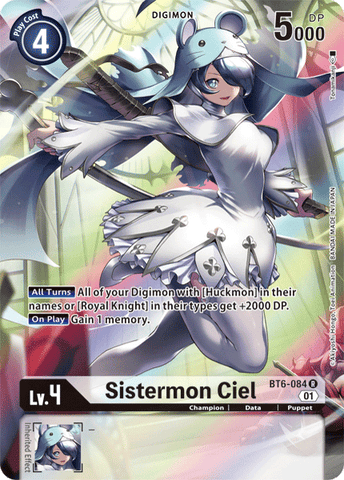 Sistermon Ciel [BT6-084] (Alternate Art) [Double Diamond] 