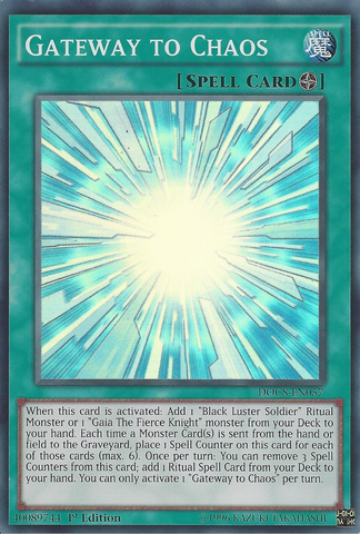 Gateway to Chaos [DOCS-EN057] Super Rare 