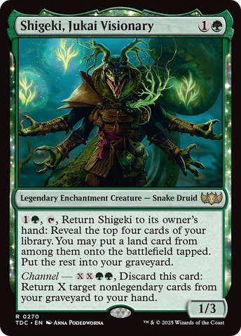 Shigeki, Jukai Visionary [Tarkir: Dragonstorm Commander] 