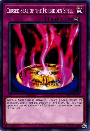 Cursed Seal of the Forbidden Spell [OP08-EN025] Common 