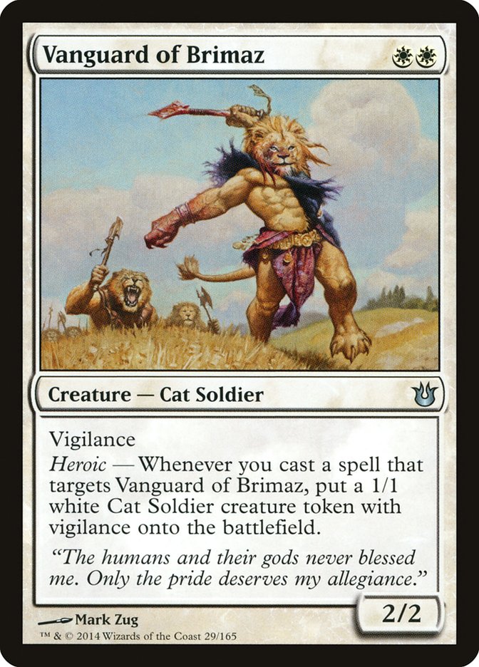 Vanguard of Brimaz [Born of the Gods] 