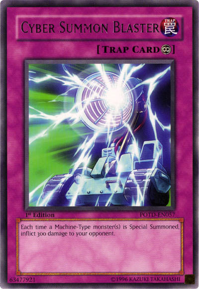 Cyber ​​Summon Blaster [POTD-EN057] Rare 