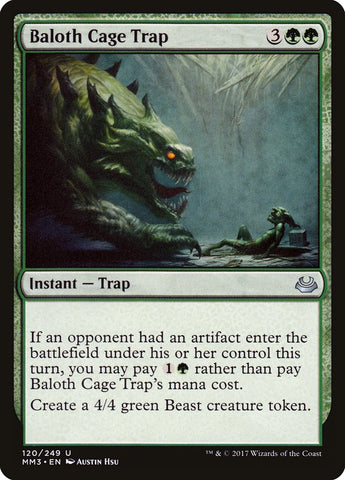 Baloth Cage Trap [Modern Masters 2017] 