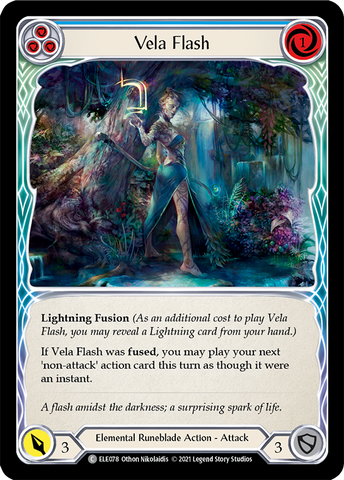 Vela Flash (Blue) [ELE078] (Tales of Aria) 1st Edition Normal 