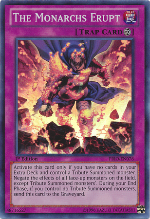 The Monarchs Erupt [PRIO-EN076] Super Rare 