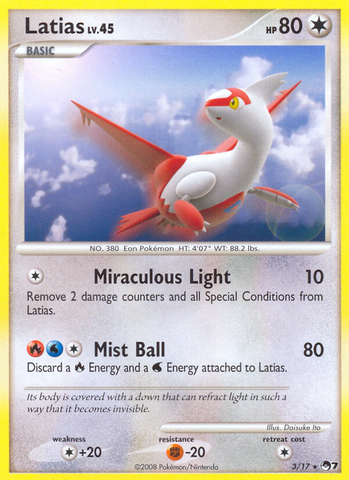 Latias (3/17) [POP Series 7] 