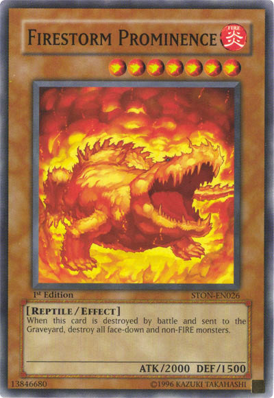 Firestorm Prominence [STON-EN026] Common 