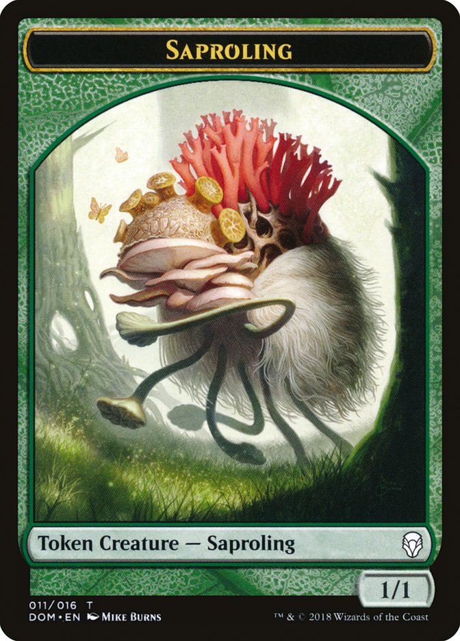 Saproling Token (011/016) [Dominaria Tokens] 