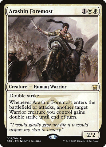 Arashin Foremost [Dragons of Tarkir] 