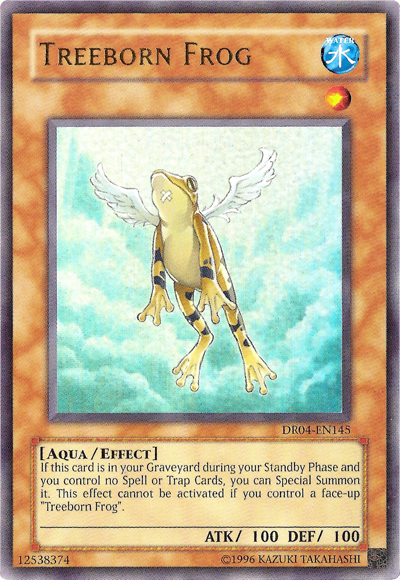 Treeborn Frog [DR04-EN145] Ultra Rare 
