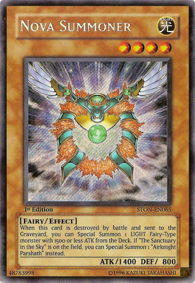 Nova Summoner [STON-EN065] Secret Rare 