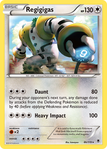 Regigigas (86/119) [XY: Phantom Forces] 