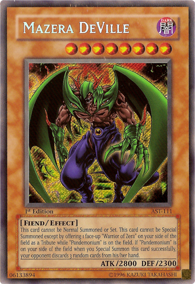 Mazera DeVille [AST-111] Secret Rare 
