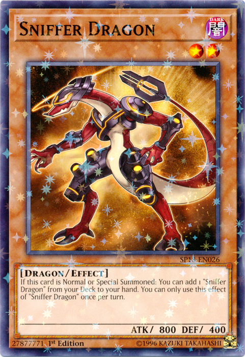 Sniffer Dragon [SP18-EN026] Starfoil Rare 