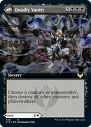 Selfless Glyphweaver // Deadly Vanity (Extended Art) [Strixhaven: School of Mages] 