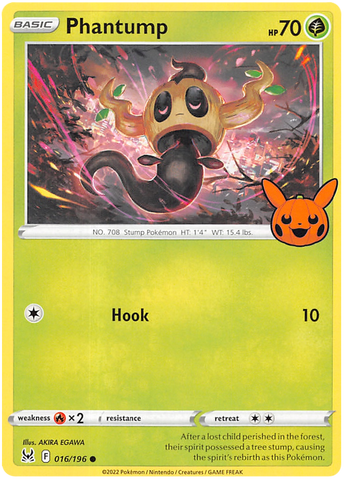Phantump (016/196) [Trick or Trade 2023] 