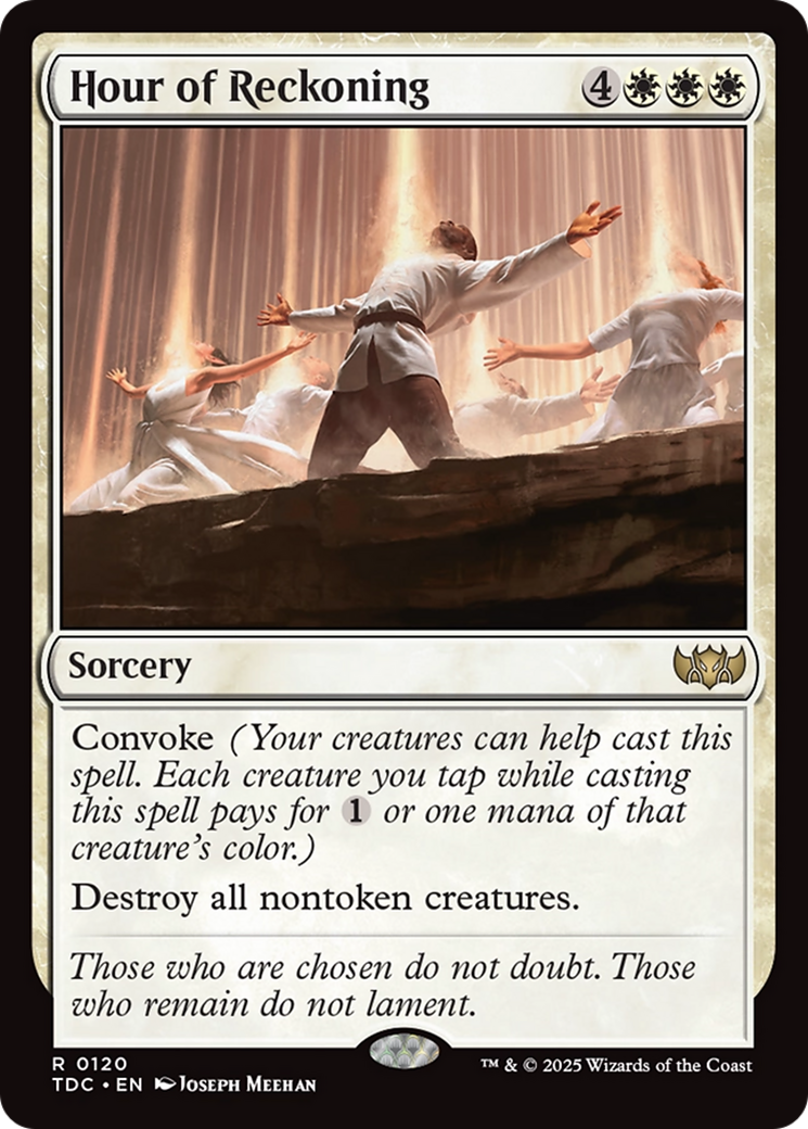 Hour of Reckoning [Tarkir: Dragonstorm Commander] 