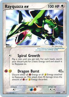 Rayquaza ex (97/97) (Blaziken Tech - Chris Fulop) [World Championships 2004] 