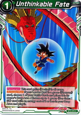 Unthinkable Fate (BT5-076) [Miraculous Revival] 