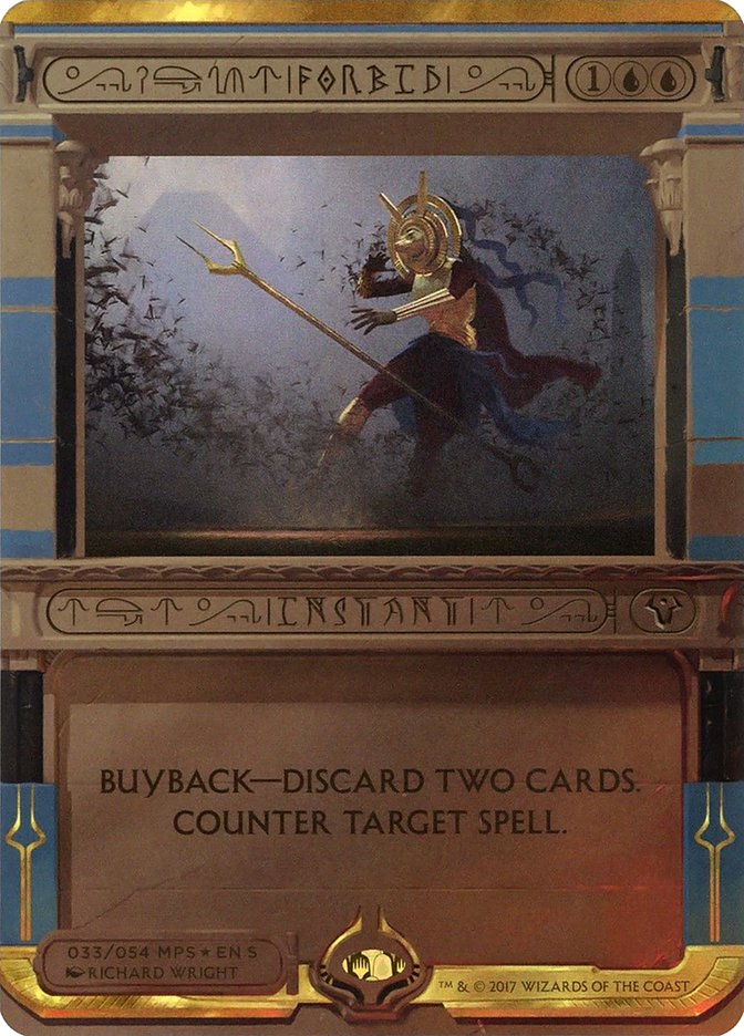 Forbid (Summon) [Amonkhet Invocations] 