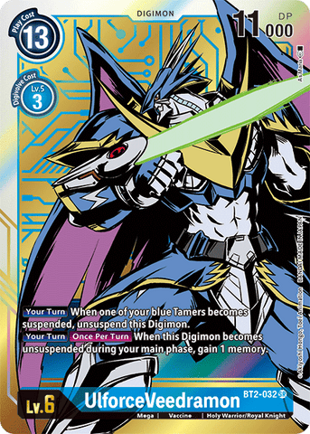 UlforceVeedramon [BT2-032] (Alternate Art) [Release Special Booster Ver.1.5] 
