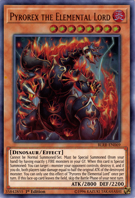 Pyrorex the Elemental Lord [BLRR-EN069] Ultra Rare 