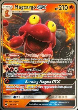 Magcargo GX (44/212) (Perfection - Henry Brand) [World Championships 2019] 