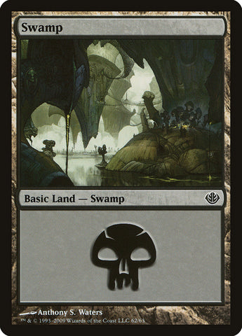 Swamp (62) [Duel Decks: Garruk vs. Liliana] 