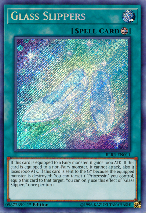 Glass Slippers [BLRR-EN011] Secret Rare 