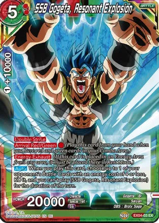 SSB Gogeta, Resonant Explosion (EX04-03) [Mythic Booster] 