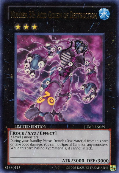 Number 30: Acid Golem of Destruction [JUMP-EN059] Ultra Rare 