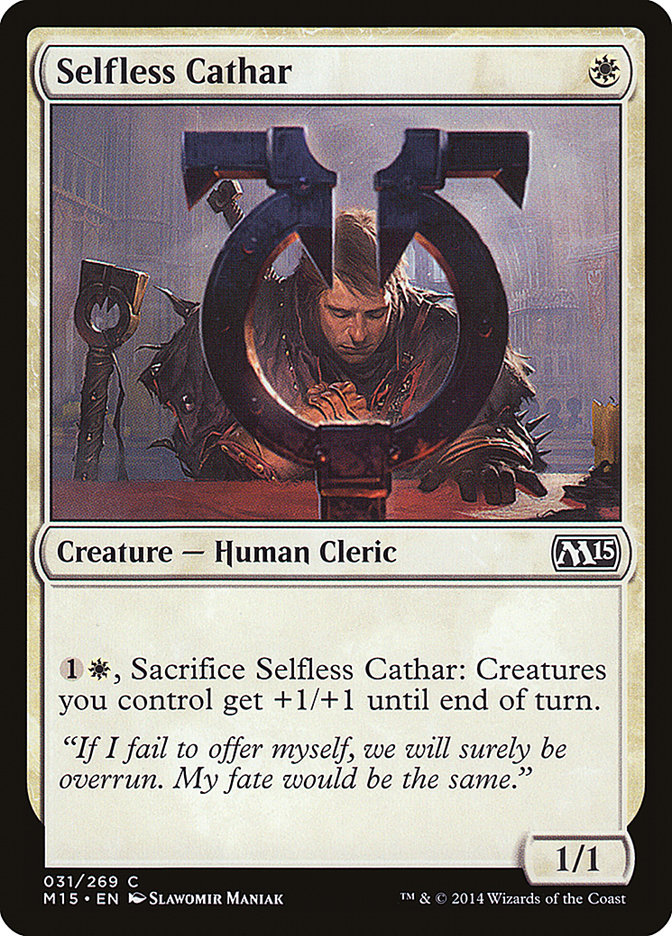 Selfless Cathar [Magic 2015] 