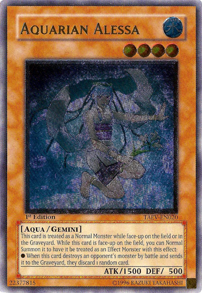 Aquarian Alessa [TAEV-EN020] Ultimate Rare 